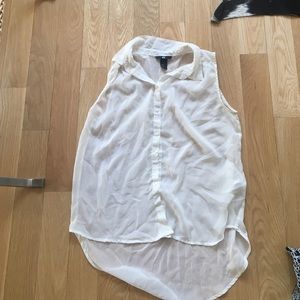 H & m flowy blouse, cream